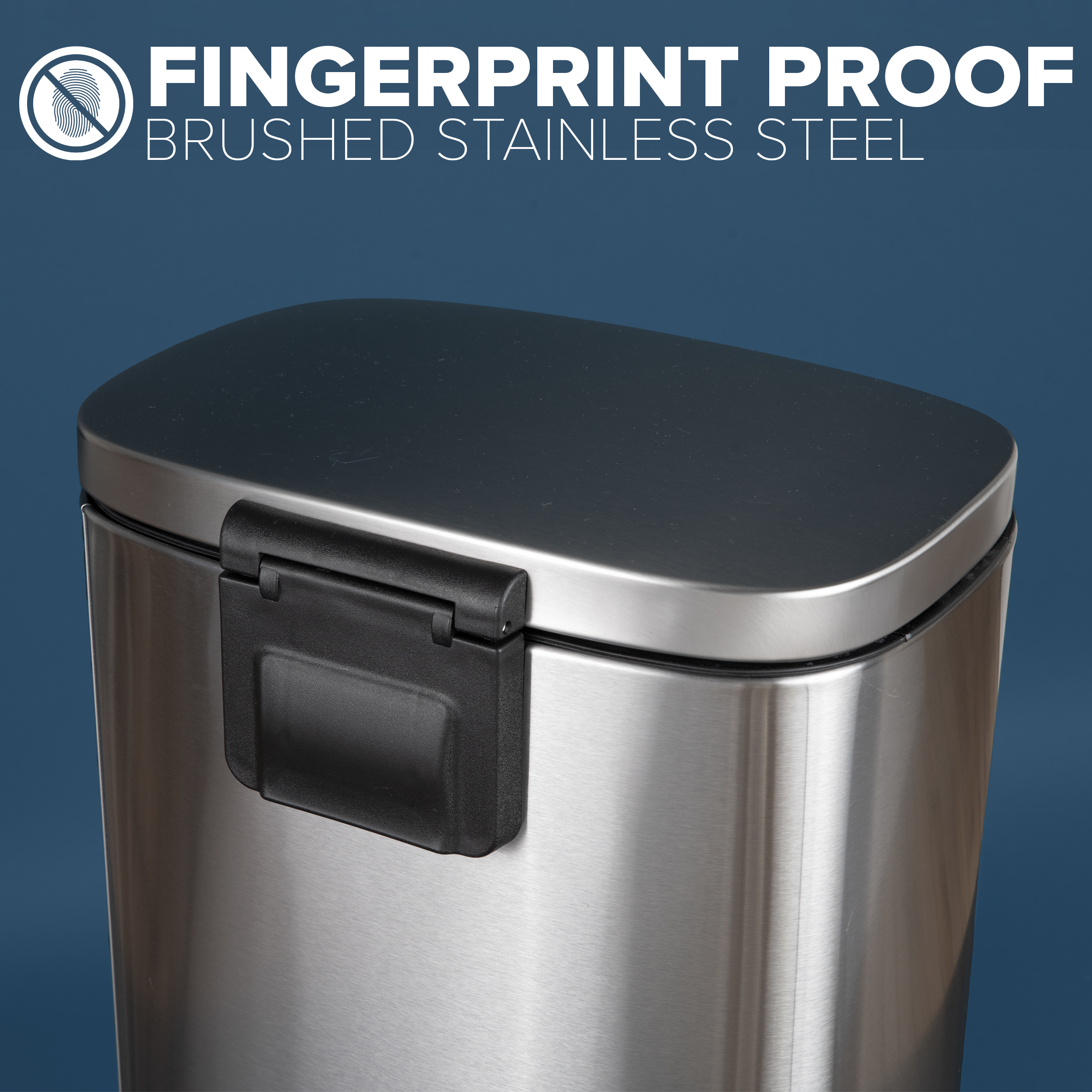 Farberware Stainless Steel Step On Trash Cans