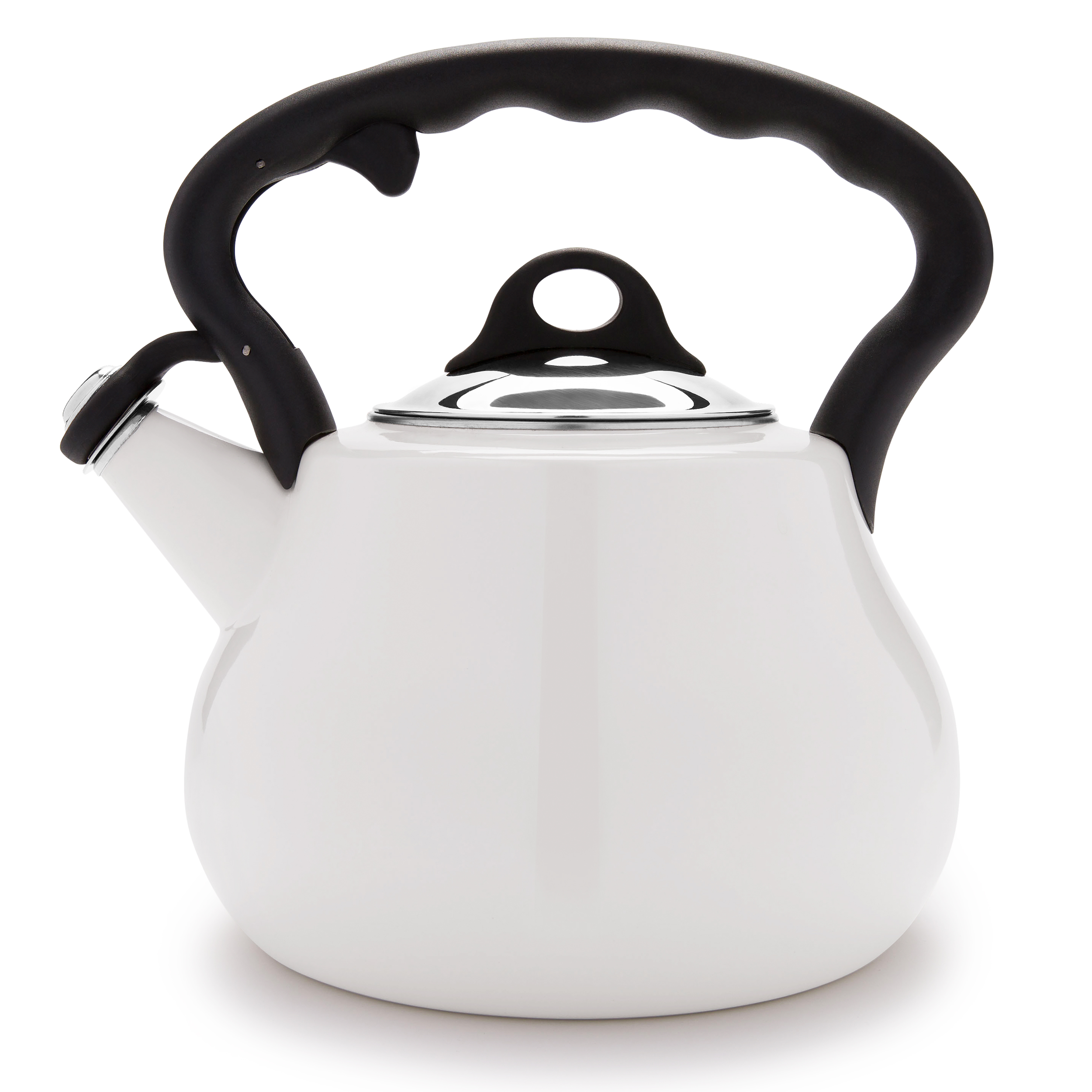 Stainless Steel Farberware 2 Qt Whistling Tea Kettle Teapot Water TQ06.