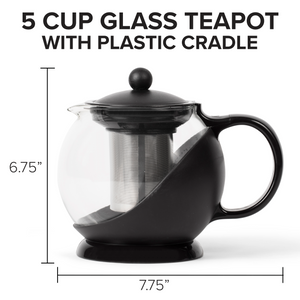 Farberware - Tea Brewer - Glass with Plastic Cradle